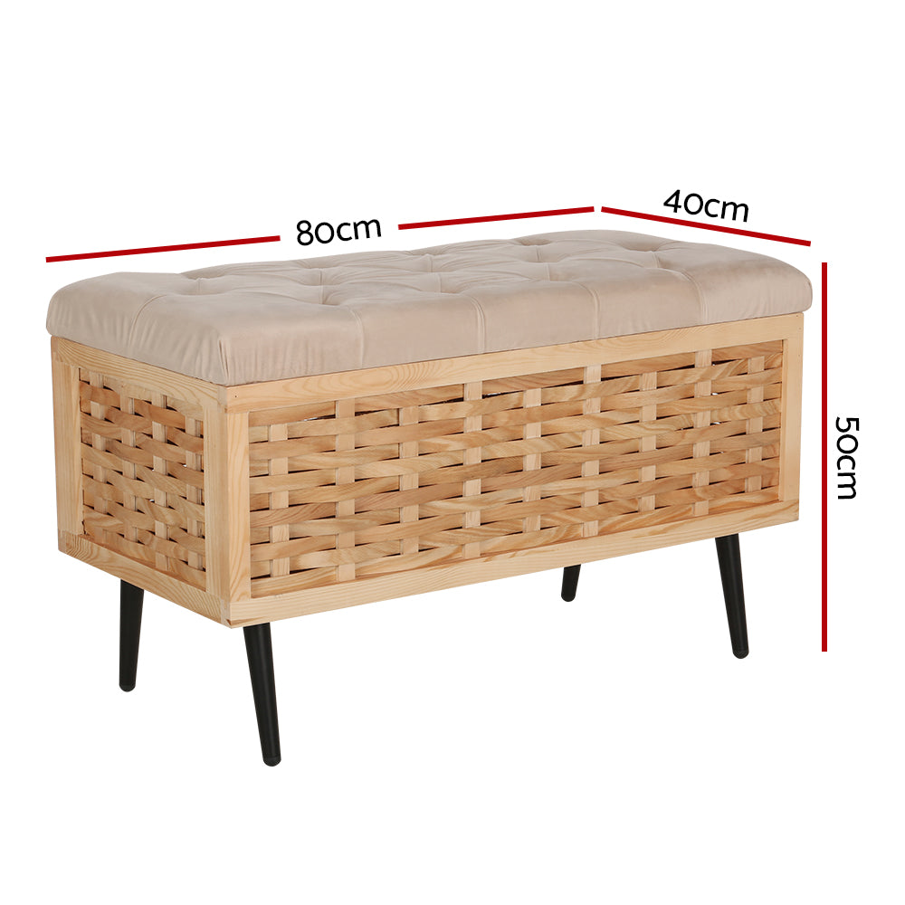 Clementine Storage Ottoman