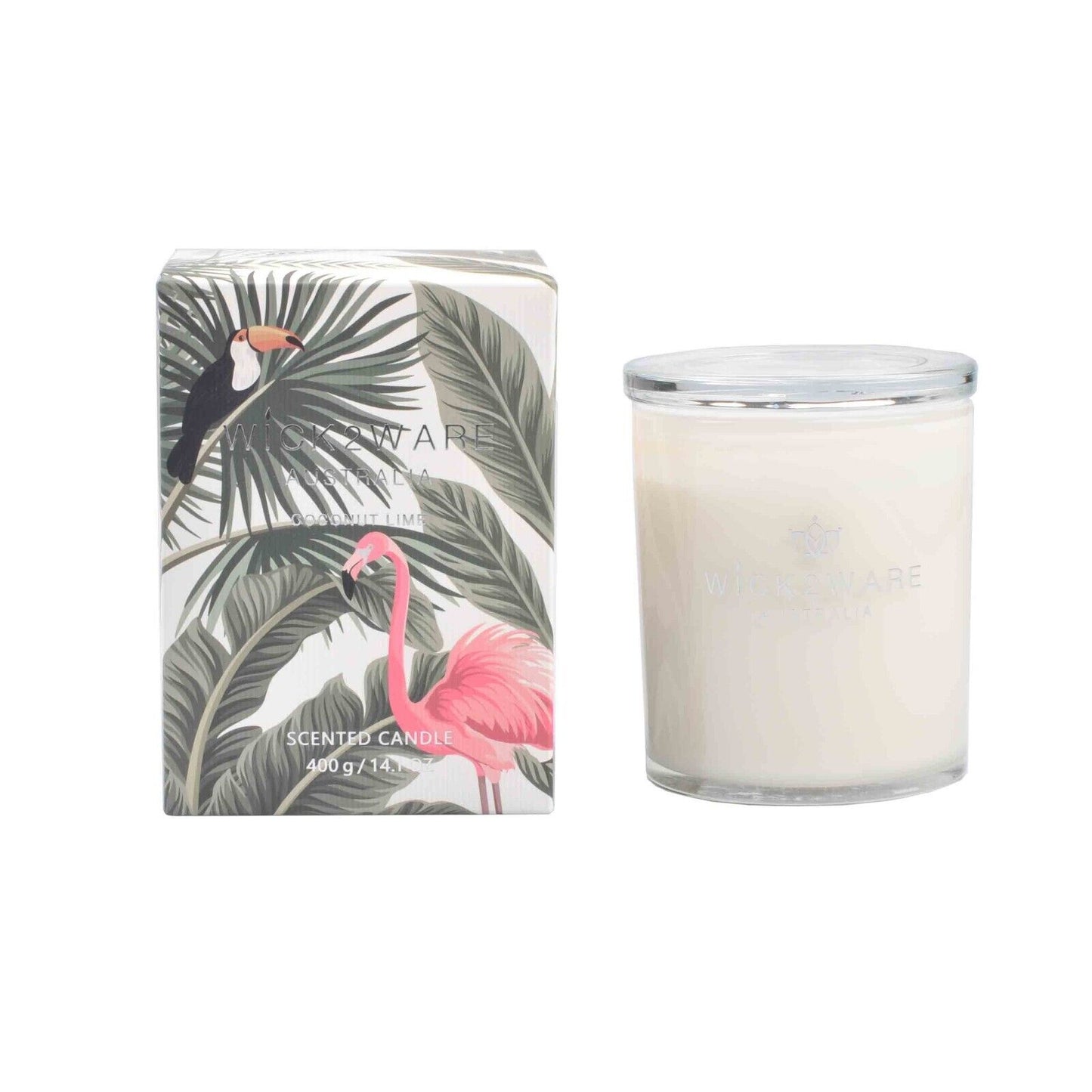 Coconut Lime Scented Candle 400g/14.1 OZ