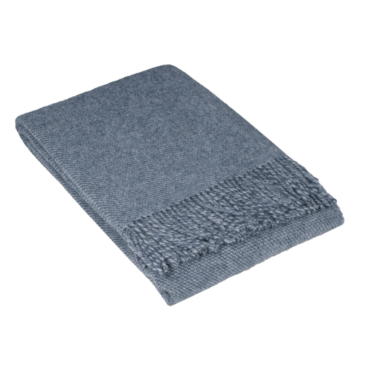 Ophelia Wool Throw -  Navy