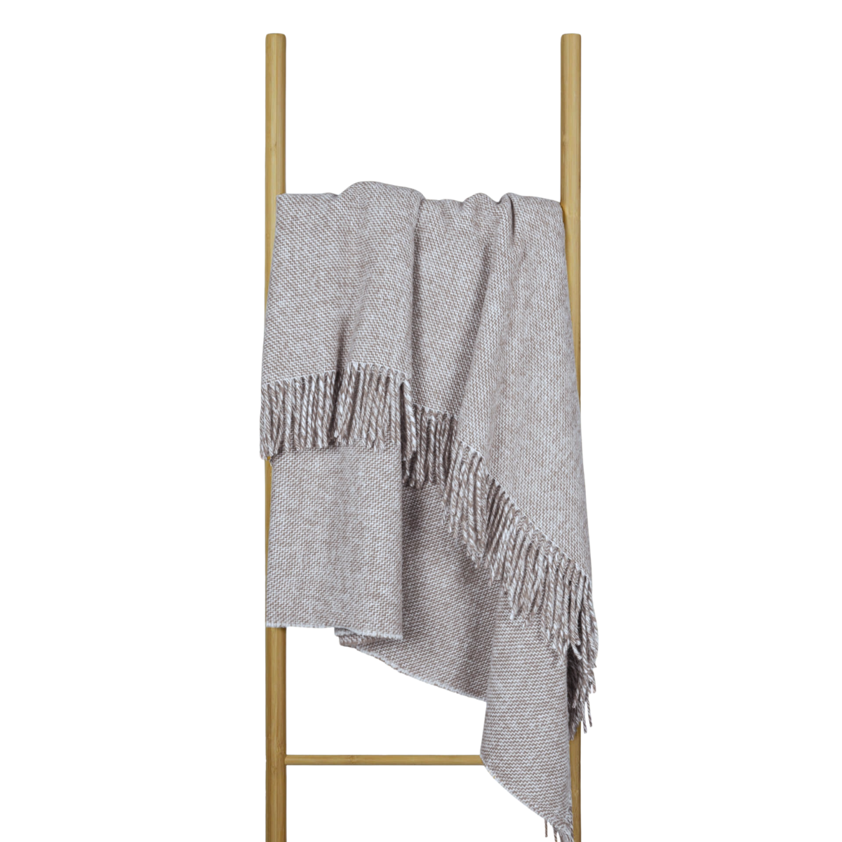 Ophelia Wool Throw -  Silver