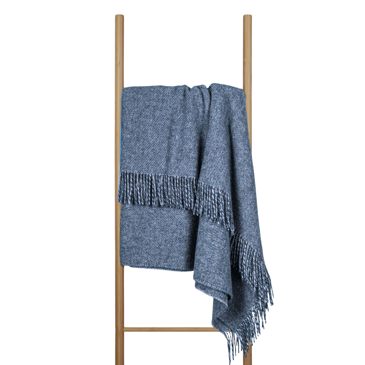 Ophelia Wool Throw -  Navy