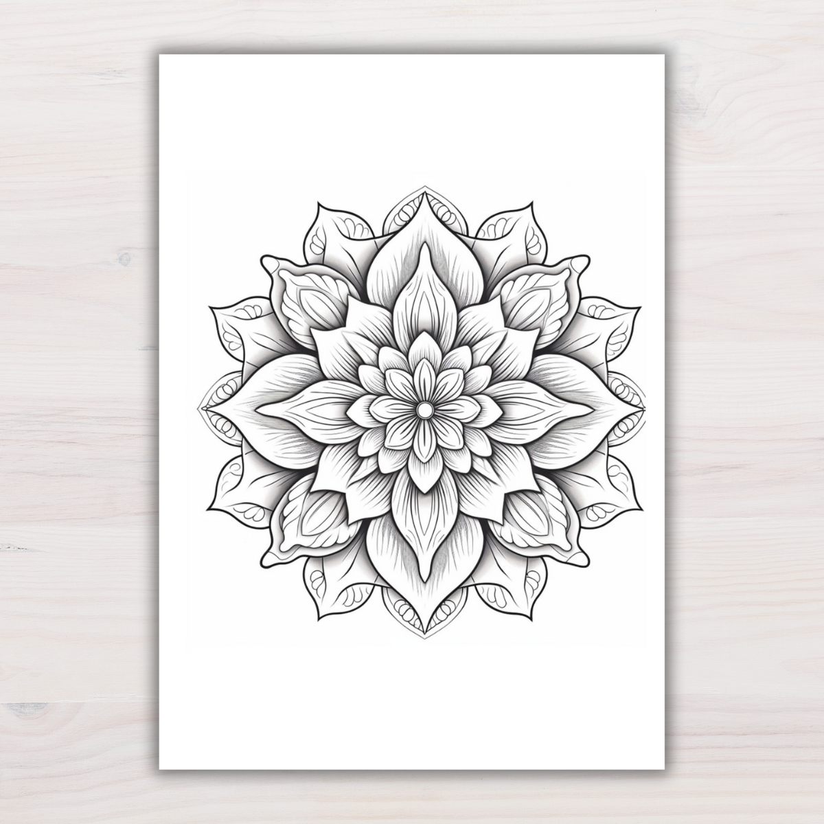 Mandalas & Manifestation Mantras Colouring Book