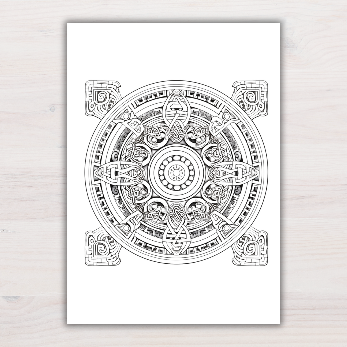 Sacred Symbols & Soulful Quotes Colouring Book