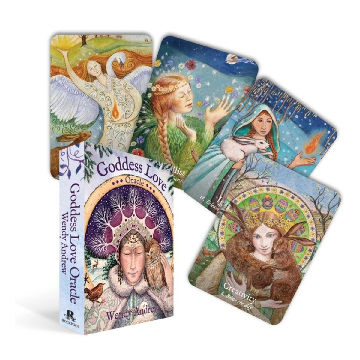 Goddess Love Oracle Cards & Guidebook