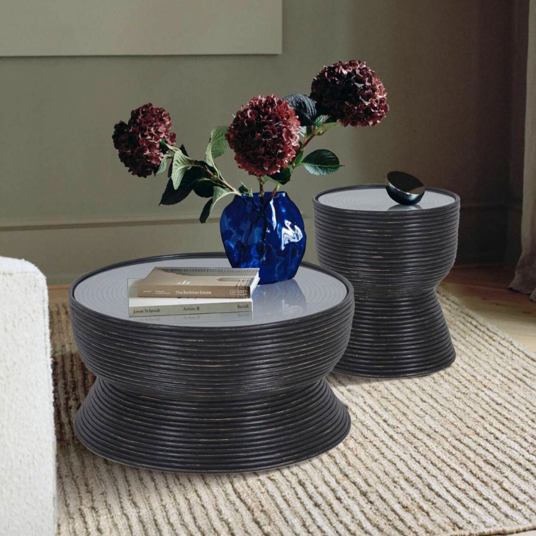 Calla Rattan Side Table