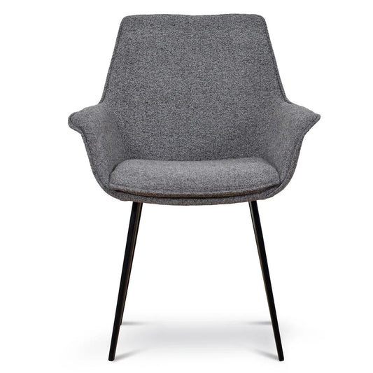 Graphite chair - set of 2