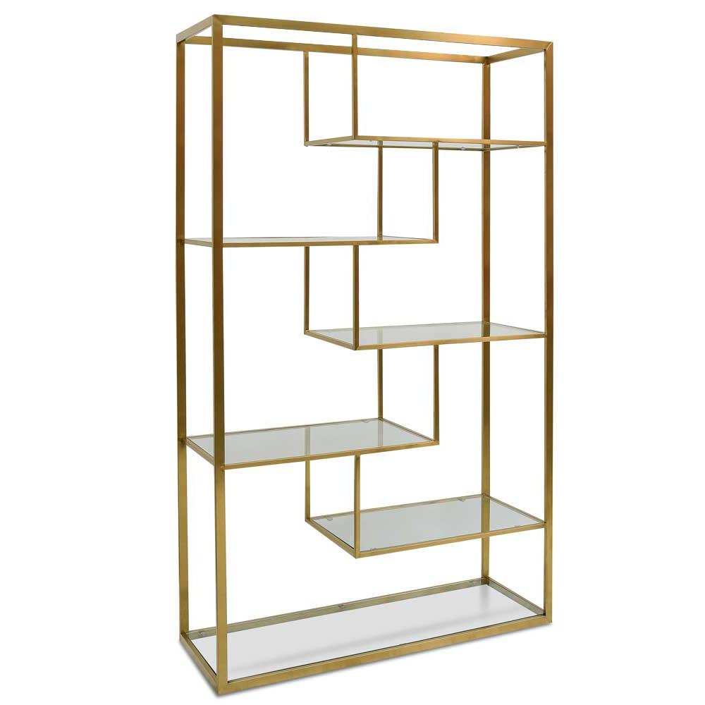 Hannah Glass Shelving Unit