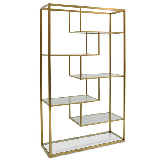 Hannah Glass Shelving Unit