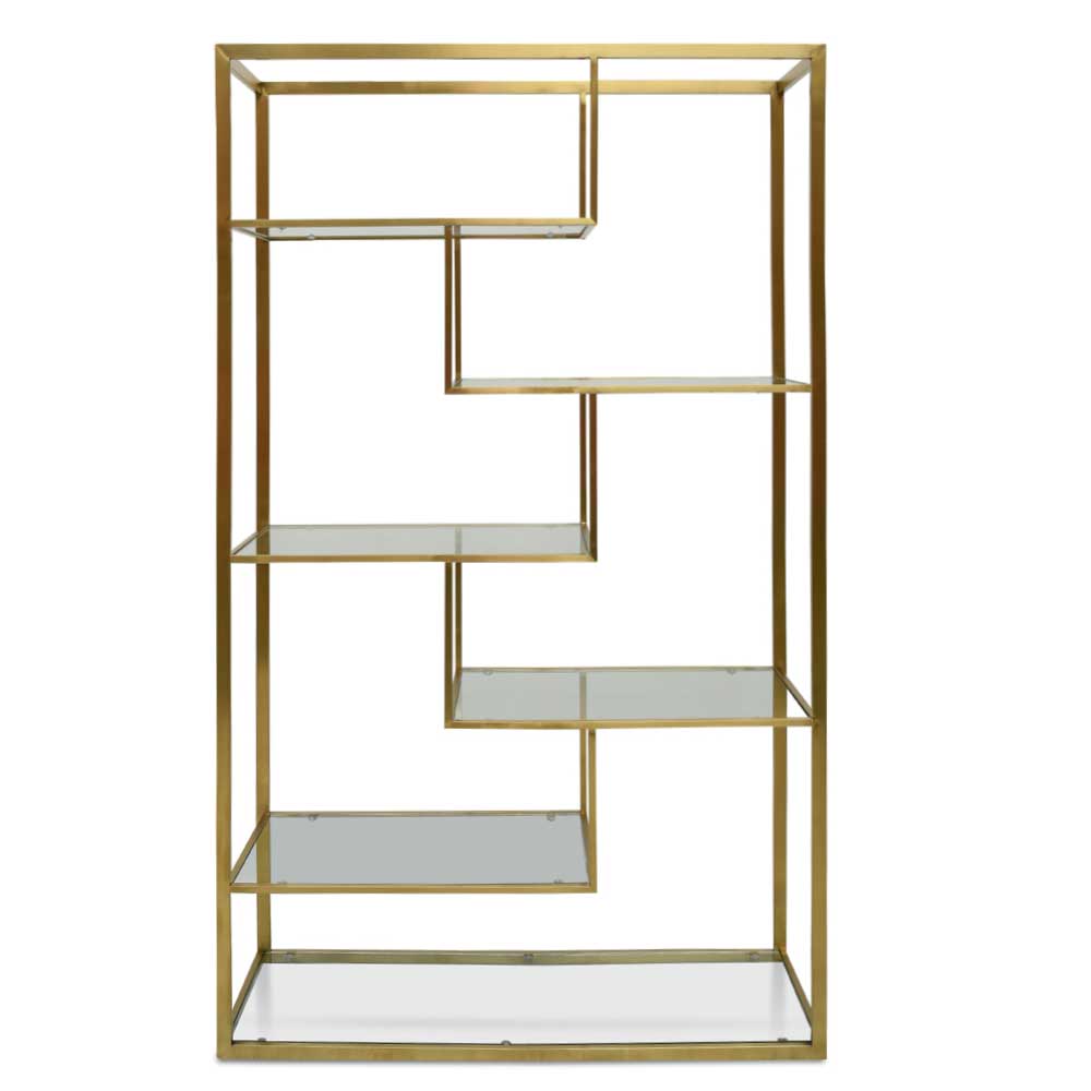 Hannah Glass Shelving Unit