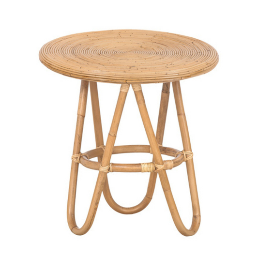 Elara Rattan Side Table