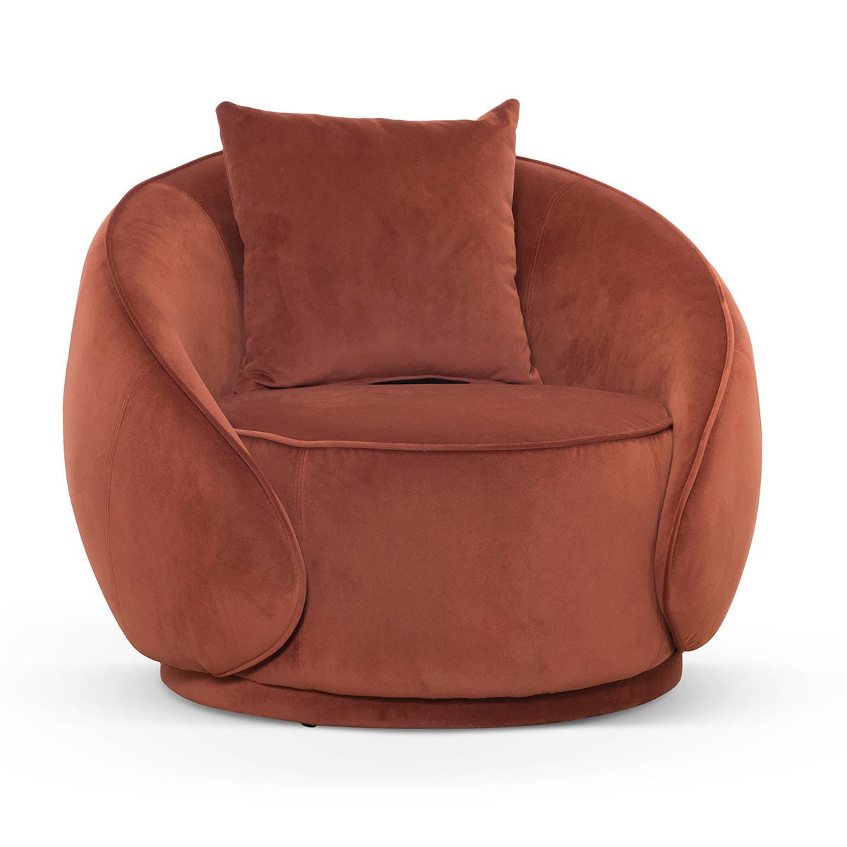 Elowen Rustic Orange Armchair