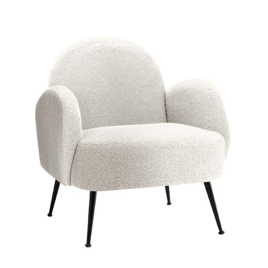 Selena Boucle Arm Chair