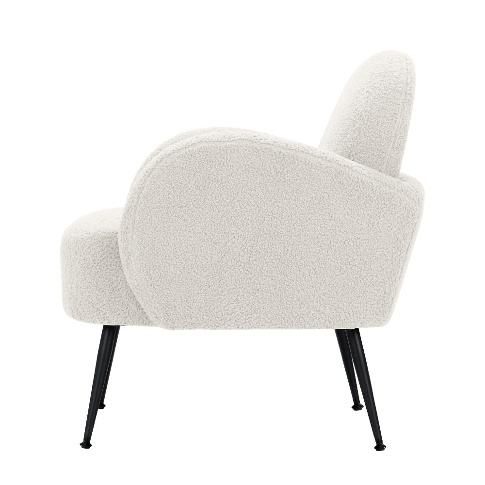 Selena Boucle Arm Chair