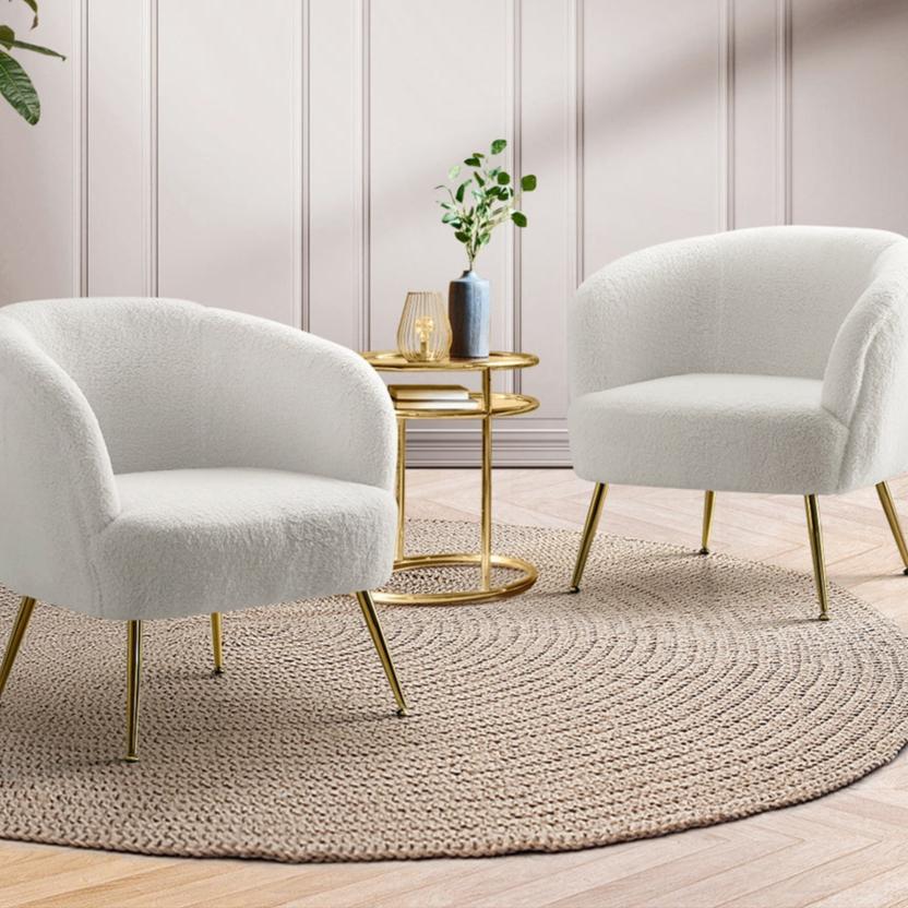 Giselle Boucle Occasional Chair