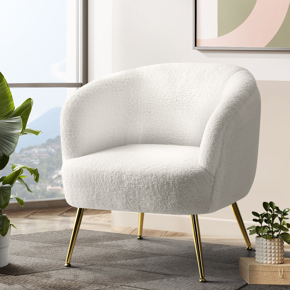 Giselle Boucle Occasional Chair