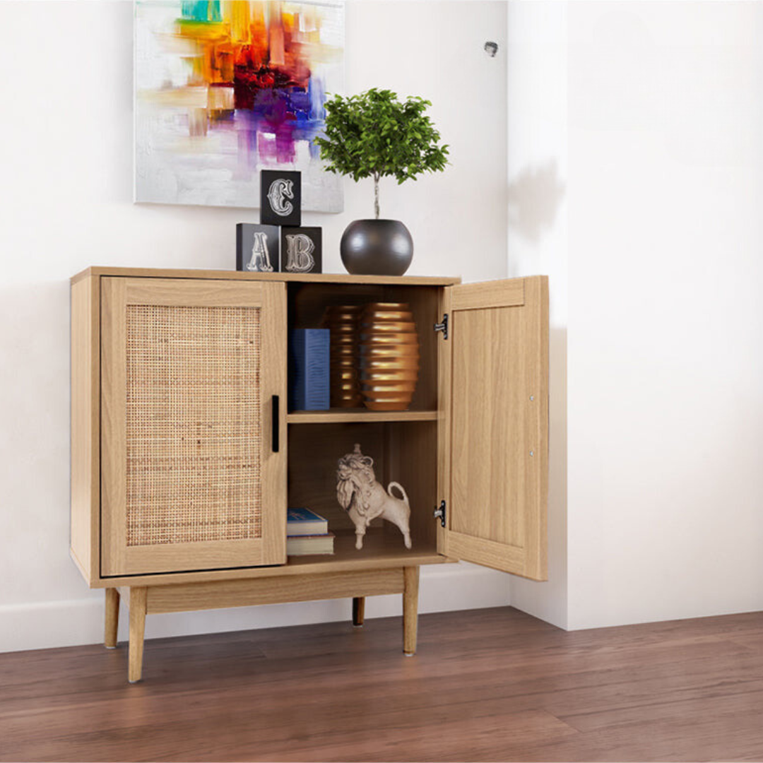 Selene Rattan Buffet