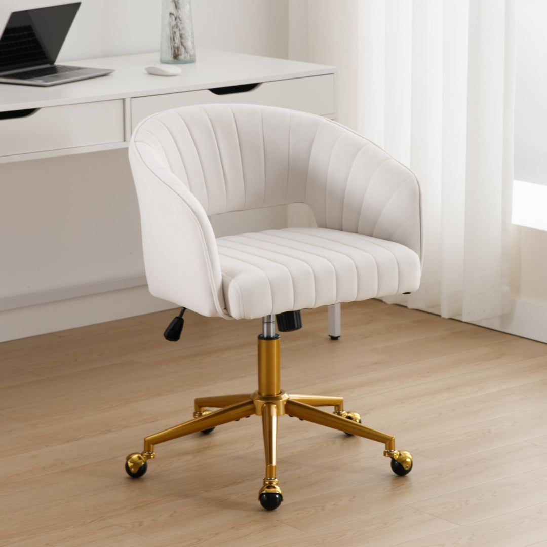 Ruby Beige Office Chair