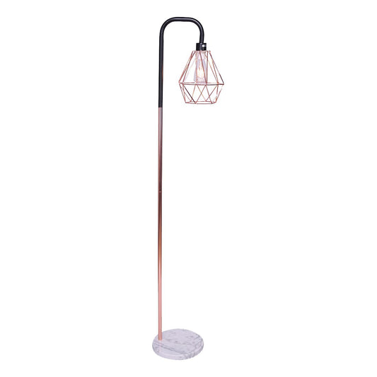 Amethyst Industrial Floor Lamp