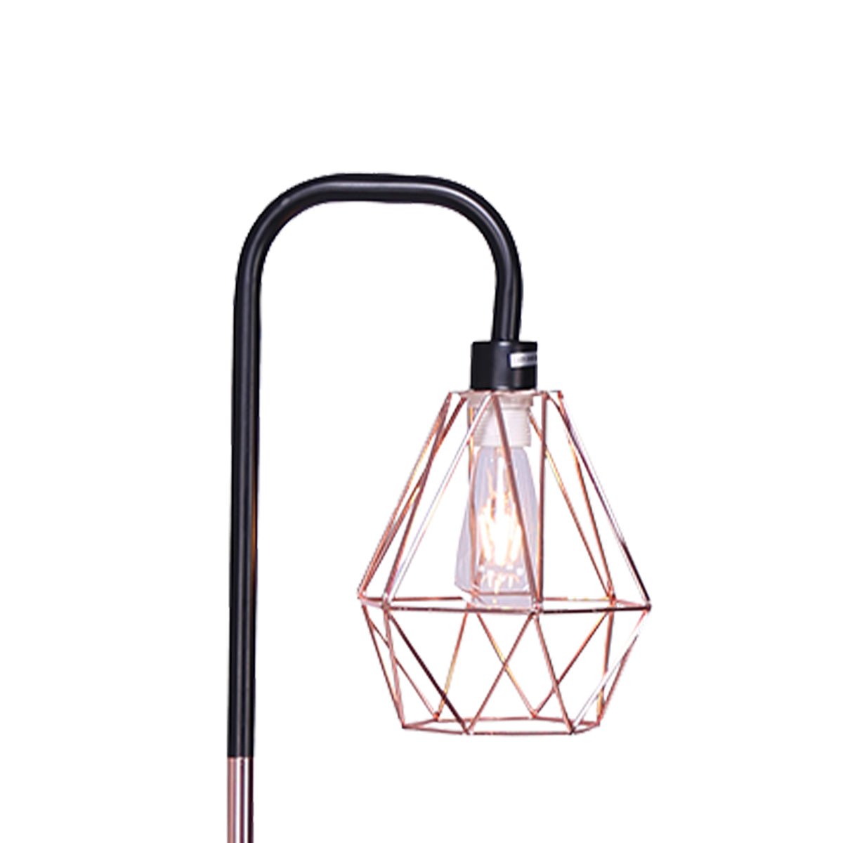 Amethyst Industrial Floor Lamp