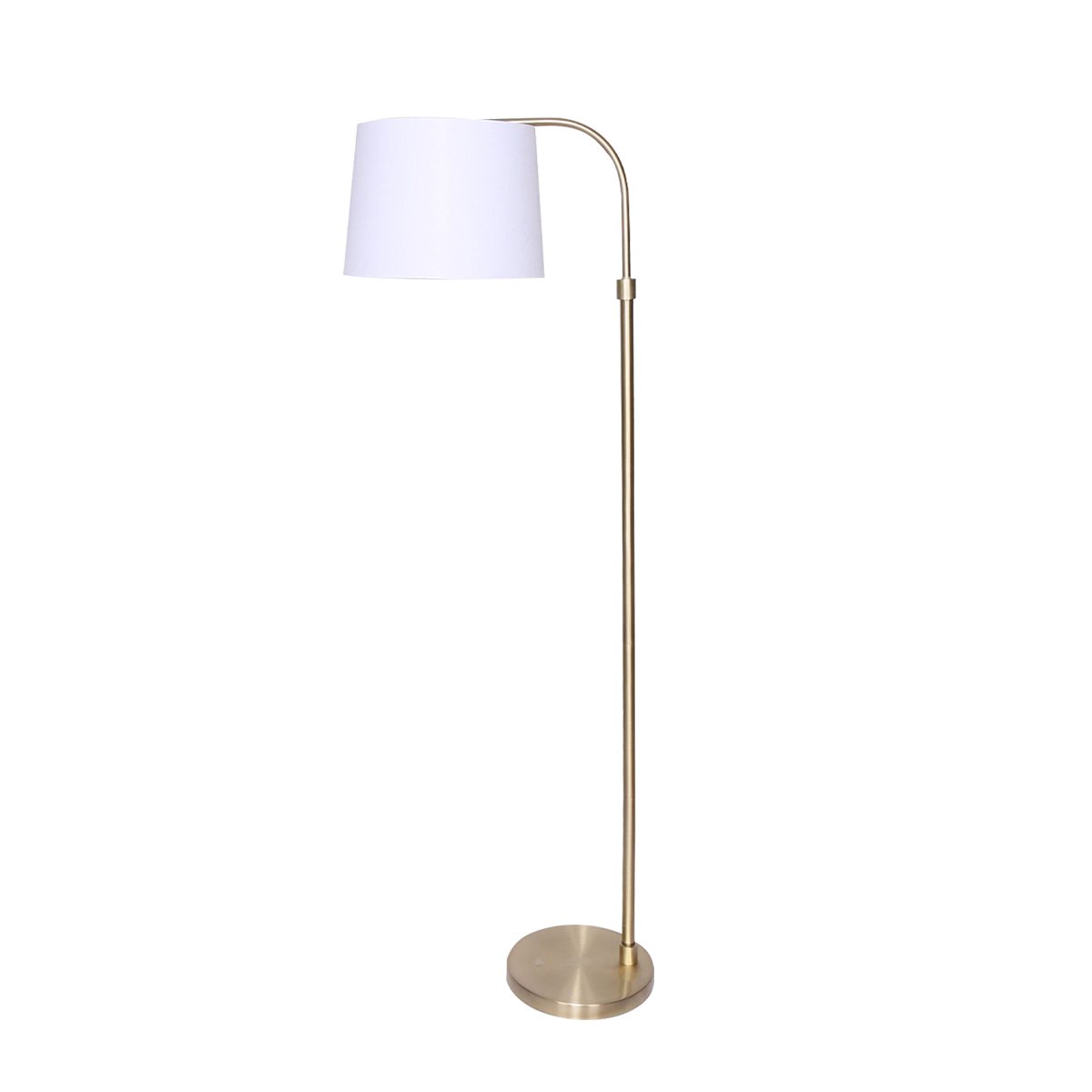 Solstice Golden Brass Floor Lamp