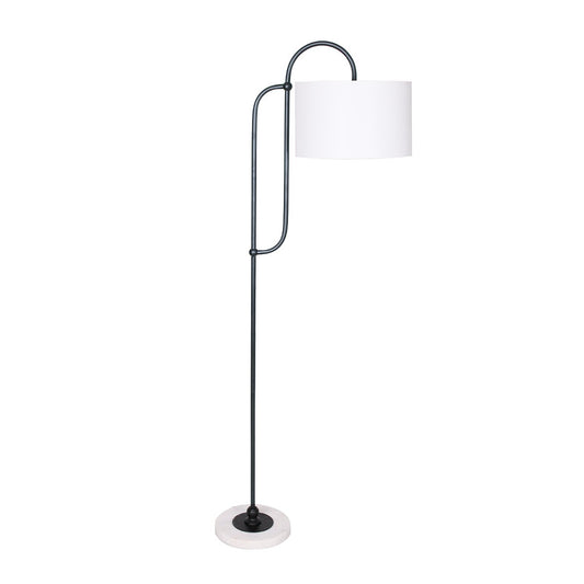 Zephyr Marble Base Floor Lamp