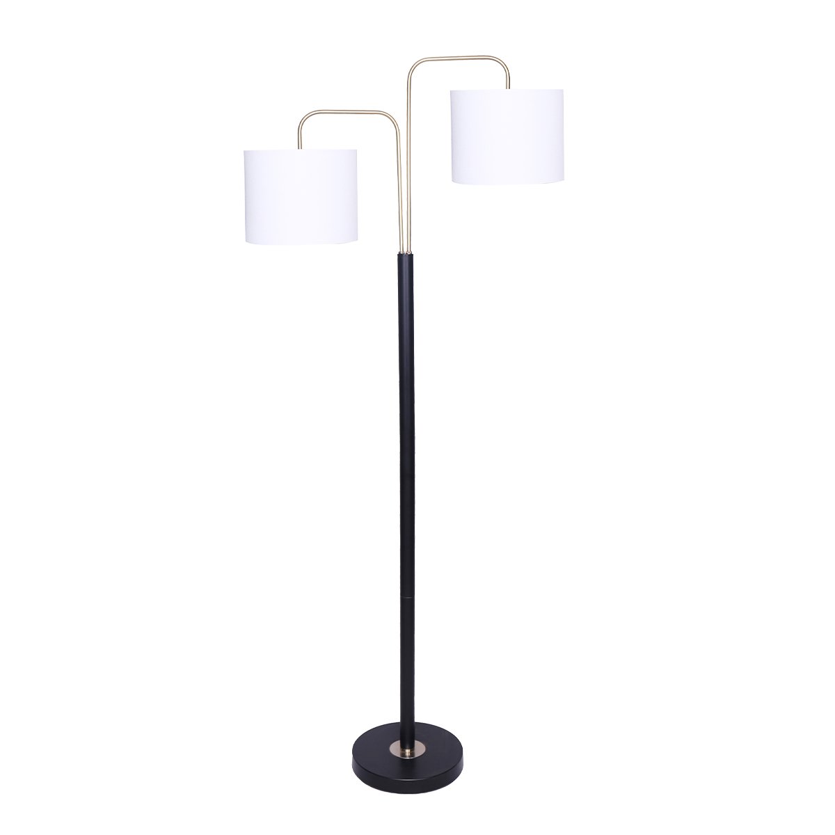 Athena Black Metal Floor Lamp