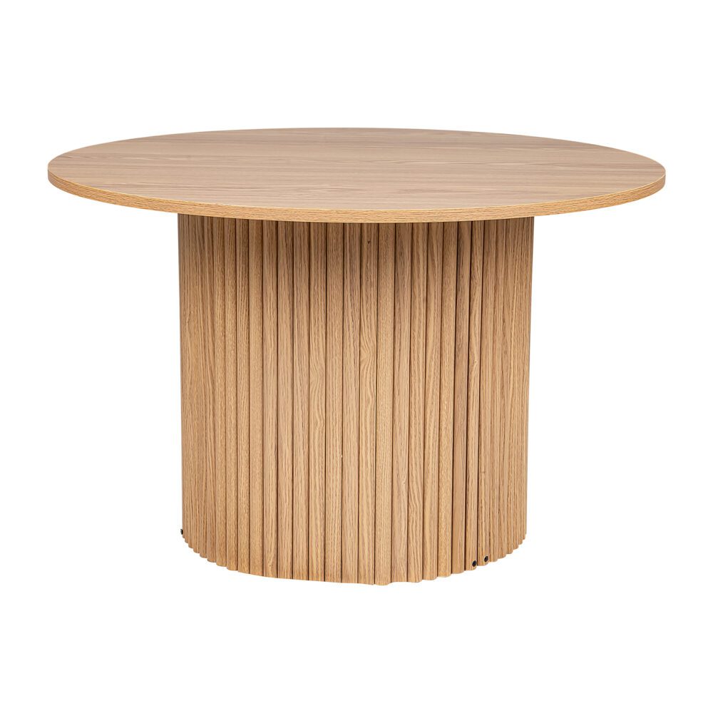 Luxe Ribbed Round Table