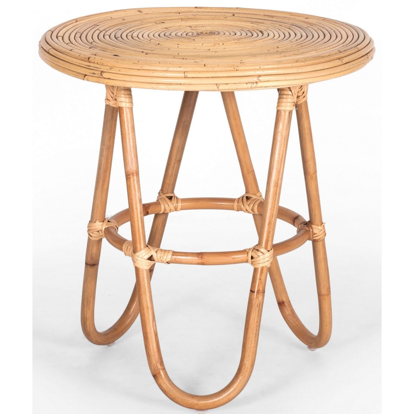 Elara Rattan Side Table