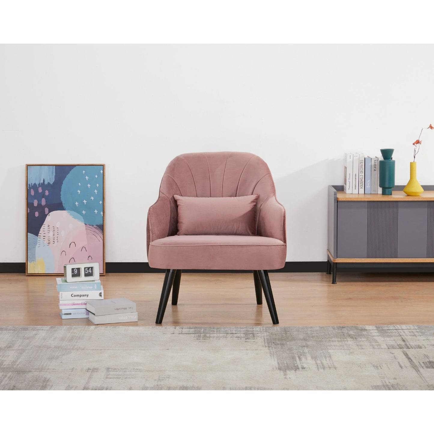 Gabrielle Arm Chair - Pink