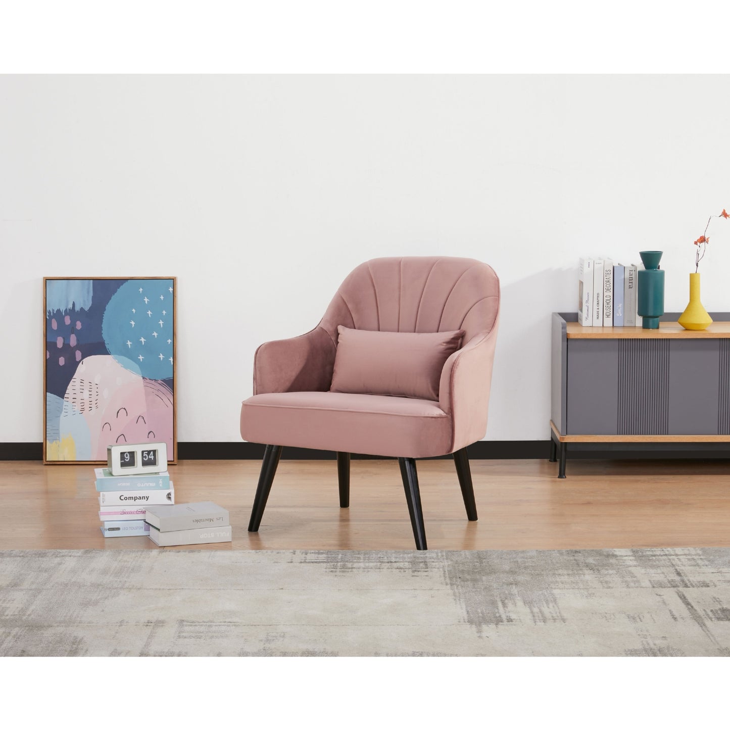 Gabrielle Arm Chair - Pink