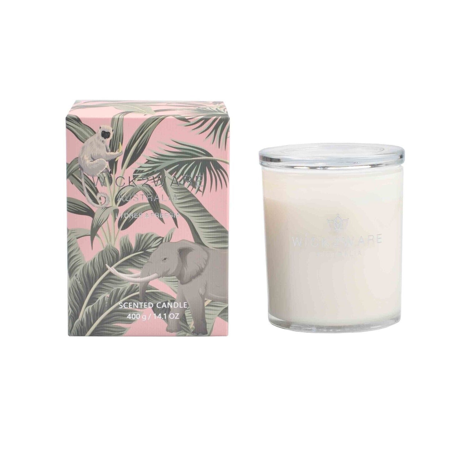 Lychee and Freesia Scented Candle