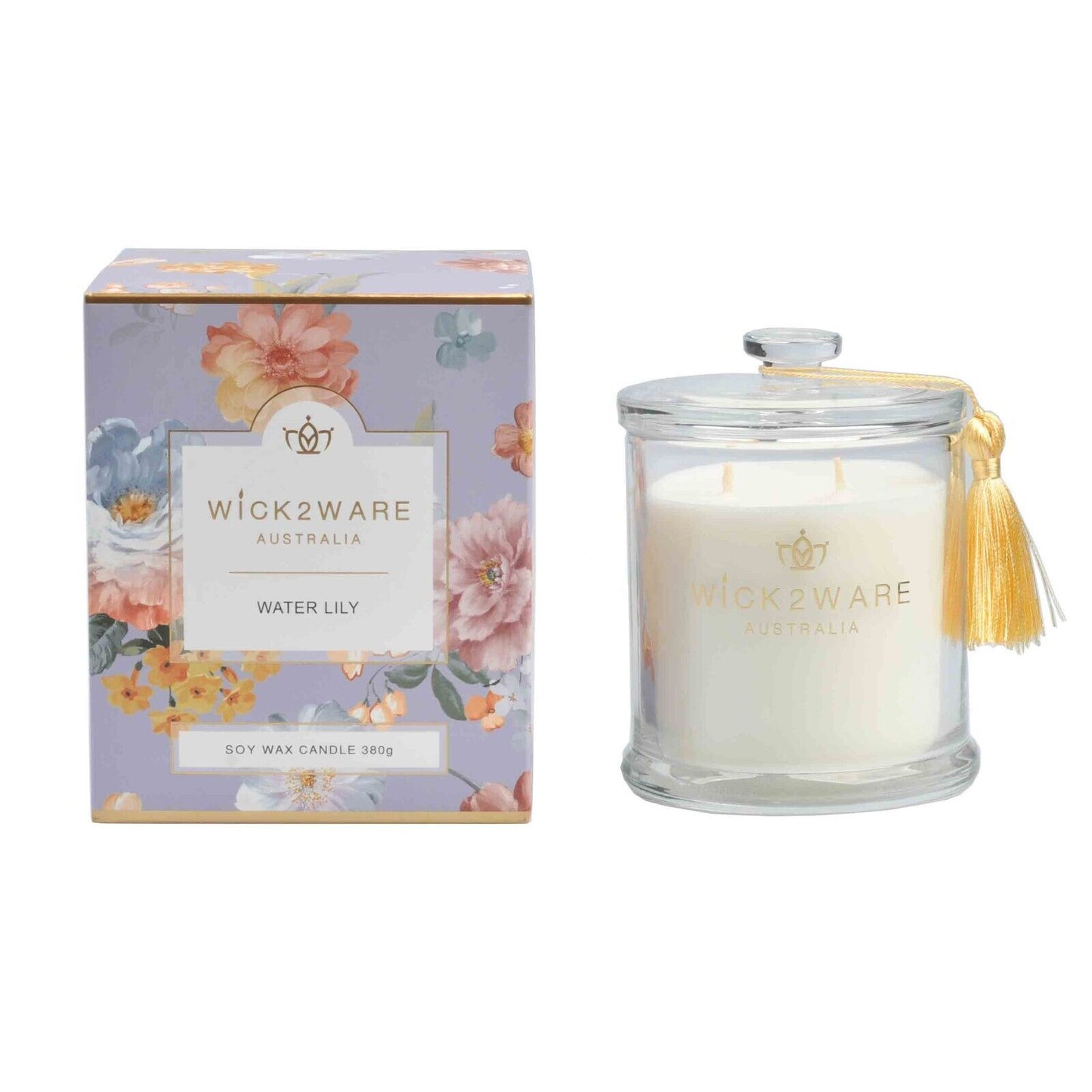 Water Lily Scented Candle