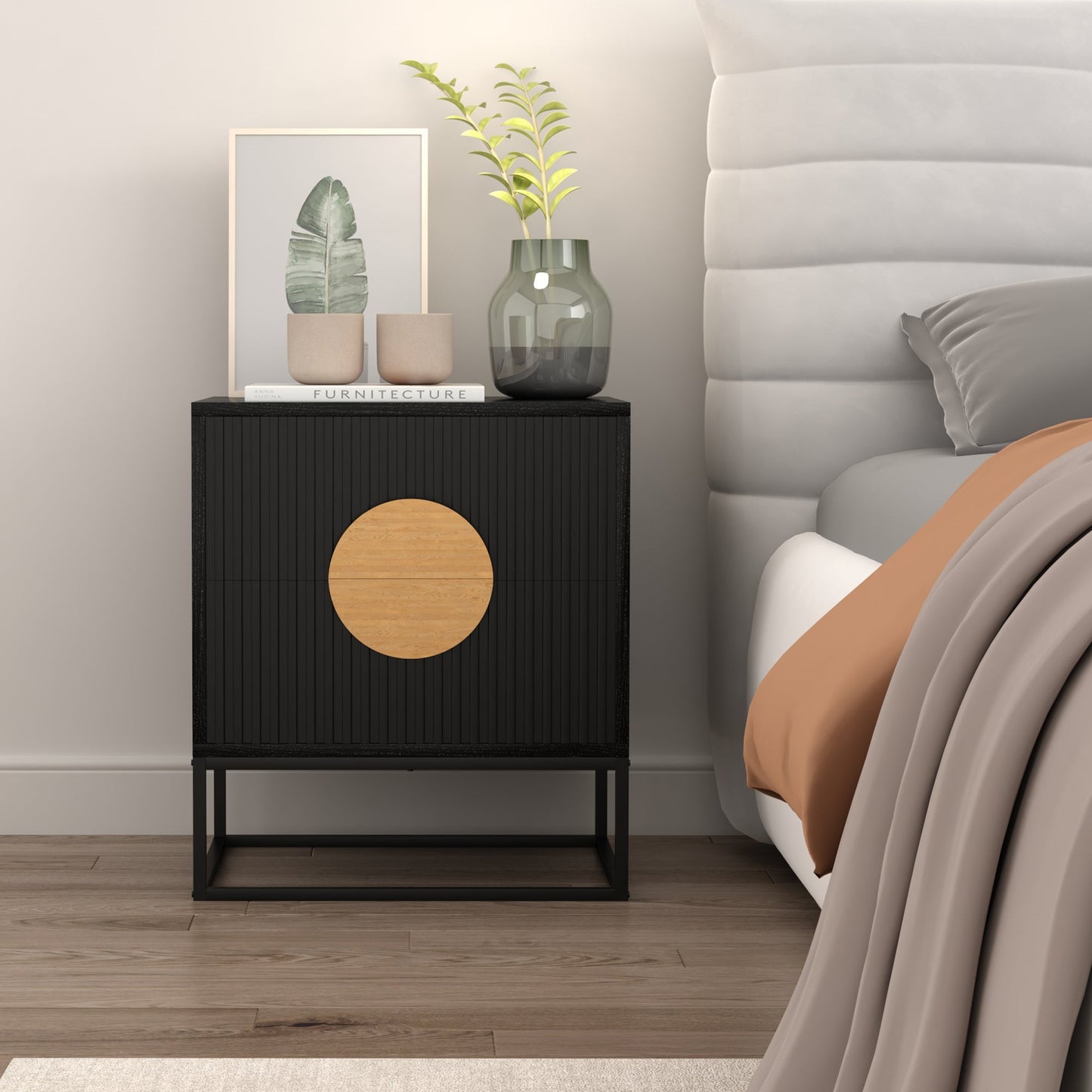 Solstice Side Table Black