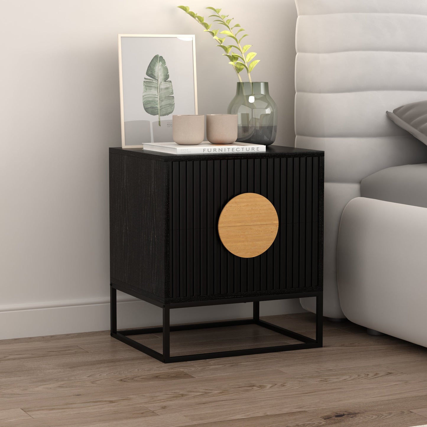 Solstice Side Table Black