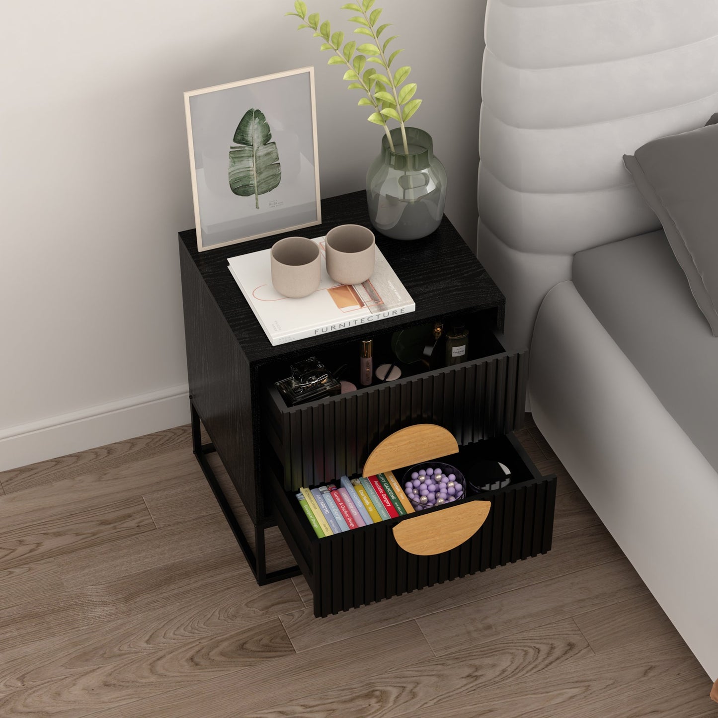 Solstice Side Table Black