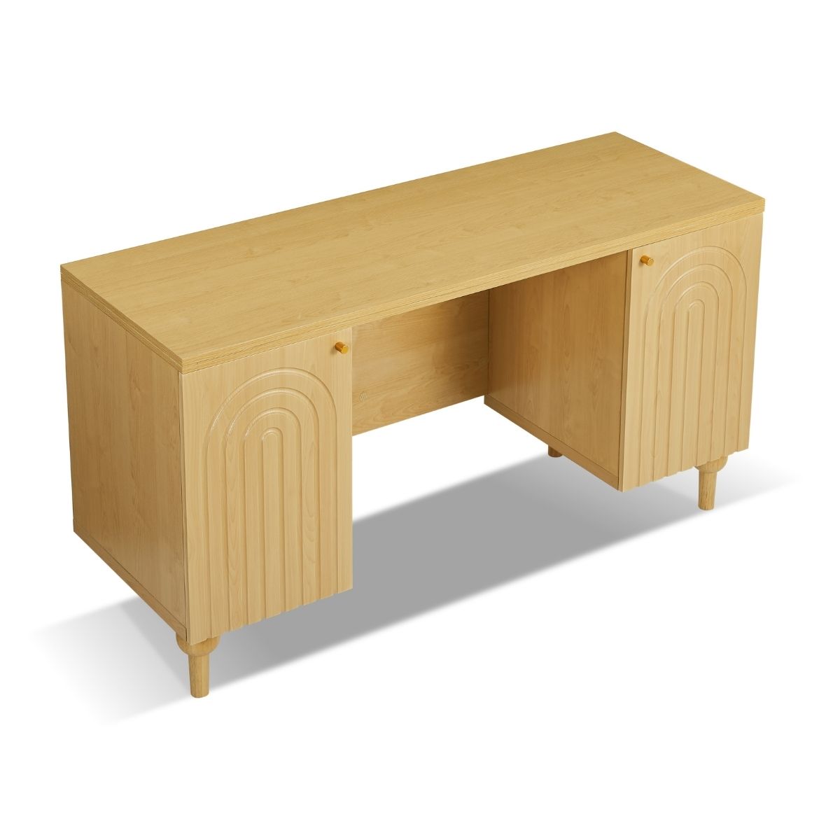 Solara Natural Light Oak Desk