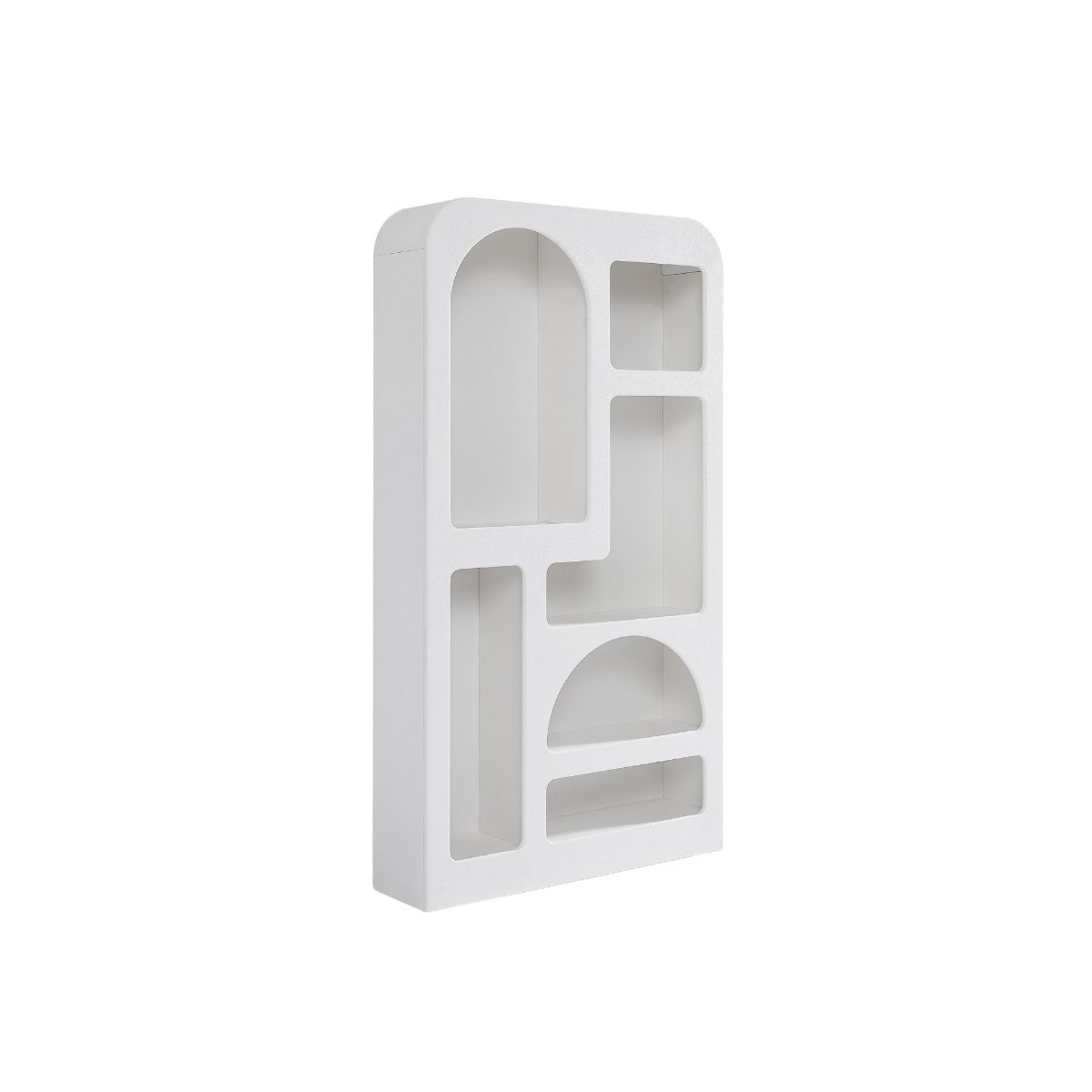 Serafina Chalk White Display Shelf