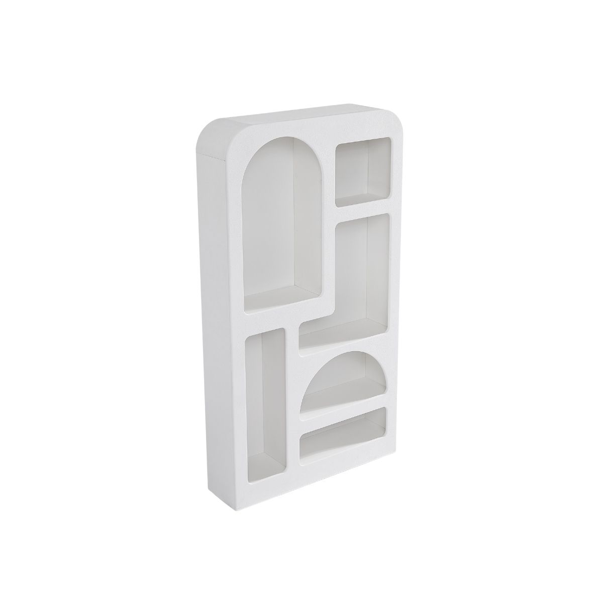 Serafina Chalk White Display Shelf